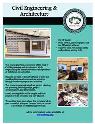 Civil Engineering & Architecture Flier